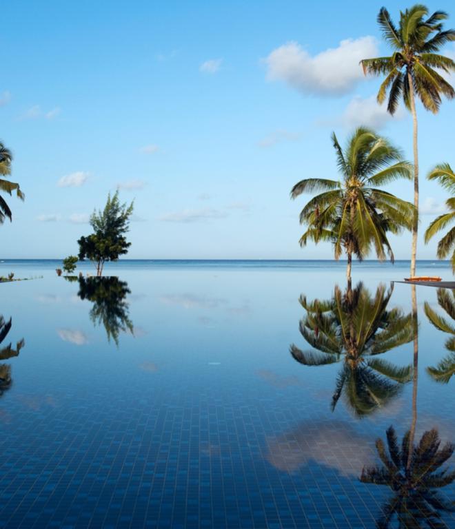 The Residence Zanzibar Afrika Infinitypool Wellnessurlaub auf Sansibar