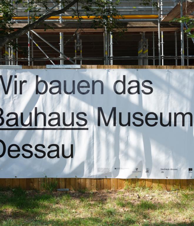 Baufeld Bauhaus Museum Dessau