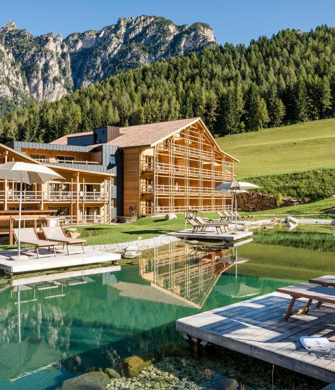 Cyprianerhof Wanderhotel in Südtirol Außenansicht