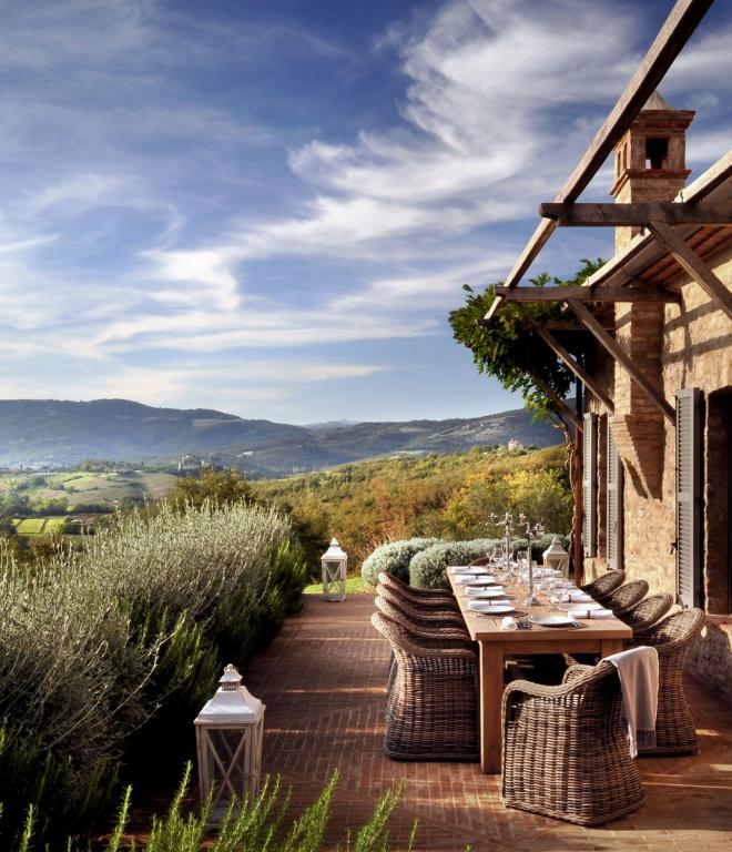 Die Villa Spinaltermine am Castello di Reschio Estate ist ein luxuriöses Ferienhaus in Umbrien
